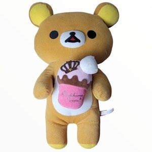 San-X Rilakkuma Sweets 2012 with Cupcake Large Bear Kawaii Cute
